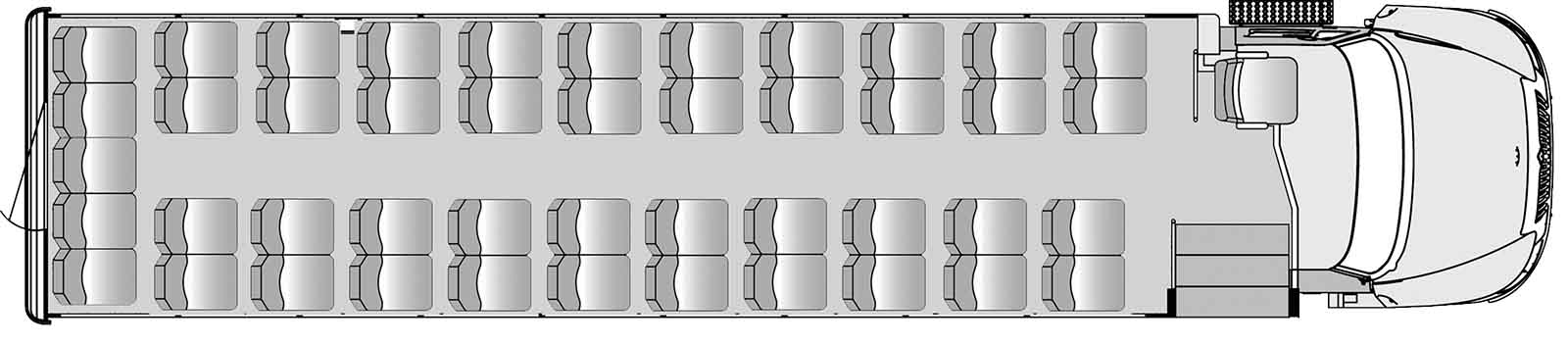 45 Passenger Plus Driver Floorplan Image